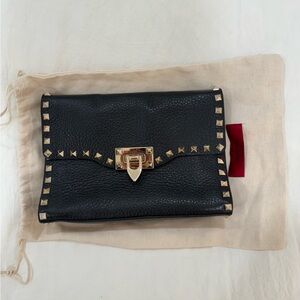 Valentino Garavani Rockstud Flip Lock Flap Bag